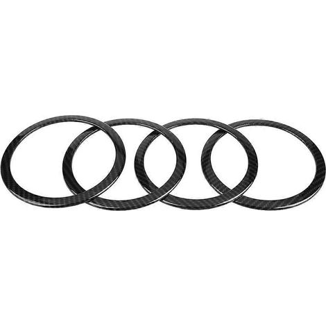 4-teiliges Set Türlautsprecher-Abdeckungen im Carbonfaser-Look für BMW 3er F30 GT F34 (2013–2018) (1/5)