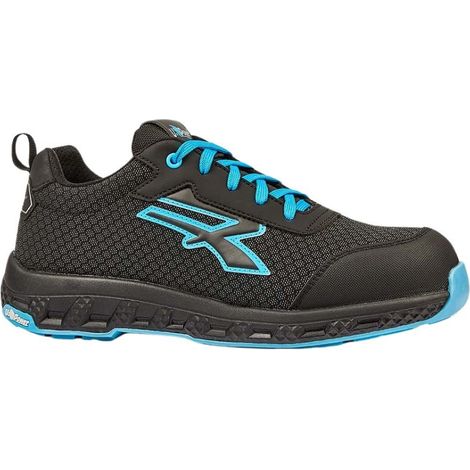 Scarpe Antinfortunistiche UPower Red Ego Stinger S3S Nero/Azzurro 48 (1/5)