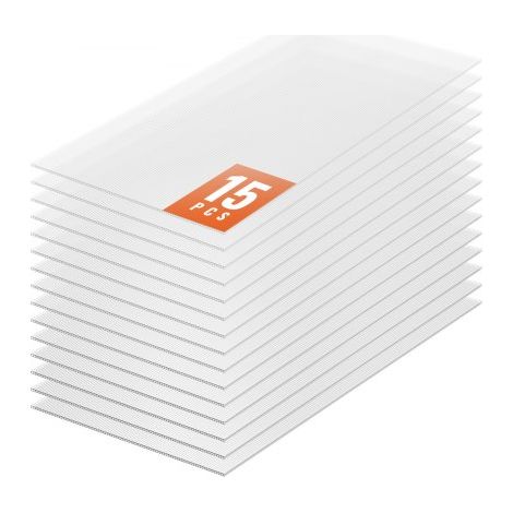 Plaque en Polycarbonate - 1210x605x6 mm Panneaux de Toit en (1/5)