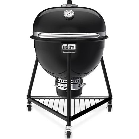 barbecue a carbone weber "summit kamado e6" con griglia 61 cm (1/4)