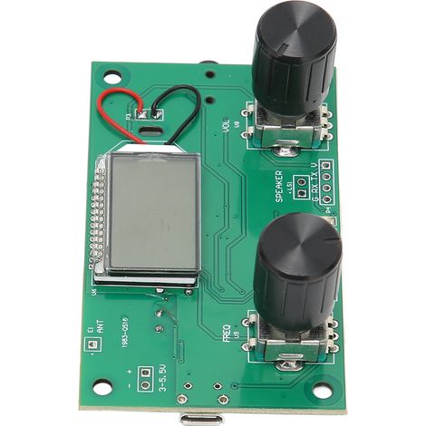 Module récepteur FM à fréquence réglable, sortie stéréo, module récepteur radio FM numérique (1/5)