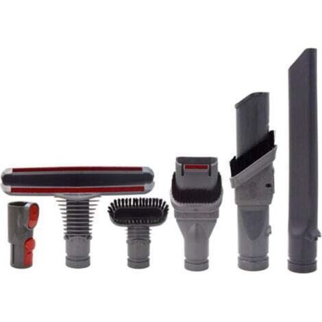 Kit di accessori con spazzole, set di 6 ugelli per aspirapolvere con adattatore, set di accessori per aspirapolvere V7 V8 V10 DC35 DC45 DC58
