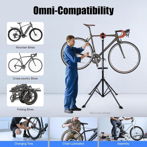 Fahrrad-Reparaturständer, professioneller Reparaturständer für E-Bikes, Montagehalterung, geeignet für Fahrräder, Mountainbikes und E-Bikes (1/5)