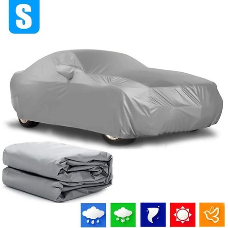 Autoabdeckung Wasserdicht Staubdicht Schneeschutz Sonnenschutz Vollgarage Ganzgarage Large (1/5)