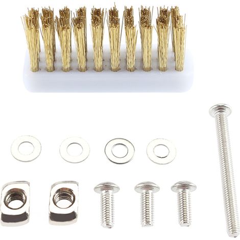 Strumento per la pulizia della stampante 3D, spazzolino da denti in filo metallico
