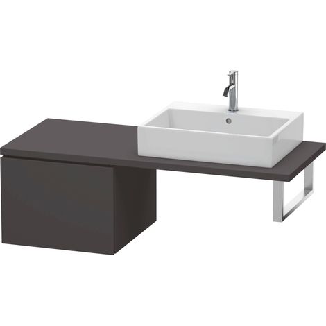Duravit L-Cube Meuble bas pour console, 1 tiroir, 520x400x547mm,