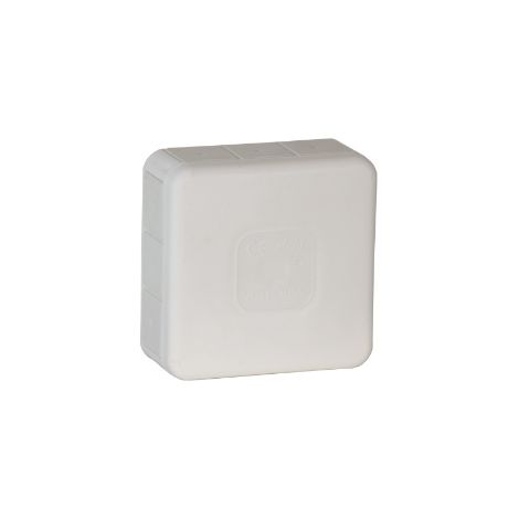 Scatola ermetica da incasso a parete 85x85x37mm Bianca (1/3)