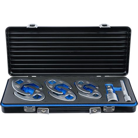 BGS Llave de pata de gallo, juego de accionamiento cuadrado interior 12,5 mm (1/2") / 20 mm (3/4"), 8 piezas - 1759 (1/4)