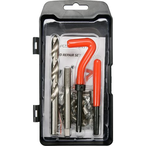 Kit de reparation des filetages m10 x 150 de type helicoil 30 pieces