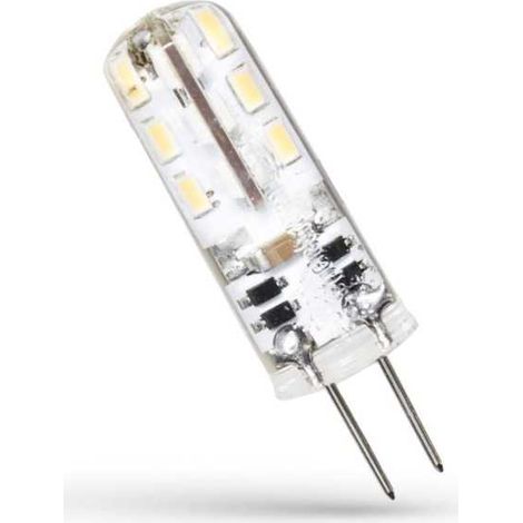 Ampopule LED G4 1,5W Silicone 95 lumens blanc chaud 3000K (1/3)
