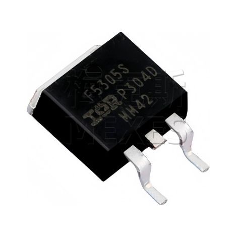 IRF5305STRLPBF TO-263-3 P-channel -55V/-31A SMD MOSFET chip electronic component, 5 units shipped.