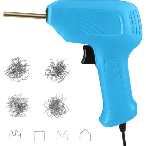 Kit De Soudure Pour Plastique - Soudeuse À Agrafes Chaude 50 W - Pour Réparation De Pare-Chocs Automobile - 4 Types D'Agrafes - 1 Pièce (1/5)