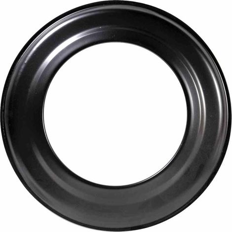 FireFix Mauerrosette Ø 150mm schwarz Rohr Ofen Kamin Rohrrosette Ofenrohrrosette (1/2)