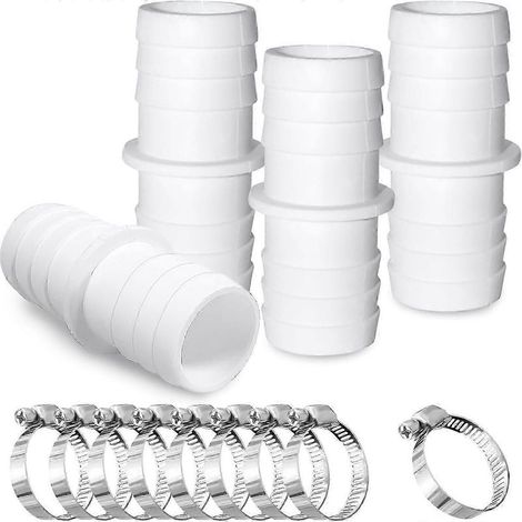 Kit de raccordement pour tuyaux de piscine (4 pièces), adaptateur de 32 mm à 38 mm, avec 8 raccords. (1/5)
