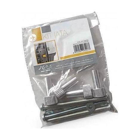 TYROL Kit vis pour panier de transport Skudo - Obligatoire aux normes IATA, pour transport d'animaux par avion (1/3)