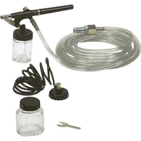 Stanley Set de aerógrafo con accesorios para pintura precisa