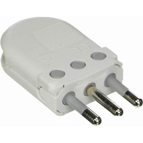Bticino spina volante  2p+t 10a colore bianco s2495ta (1/2)