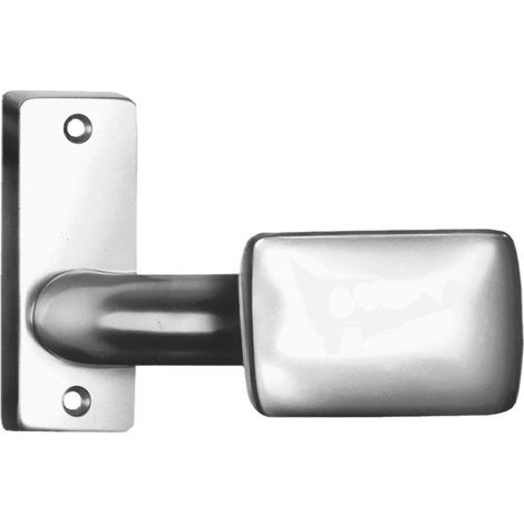 AMF  Pomo  puerta  485  LM  F1/natural  curvado  fijo  B.65mm  H.44mm  -  15743 (1/3)