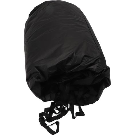 Housse de Voiture Protection UV Résistant aux Rayures Haute Densité Extérieure Complète Toutes Saisons pour SUV Moyen Grand 210 Tissu Oxford + Coton Noir YL: 460 X 185 170cm / 181.1 72.8 66.9in (1/5)