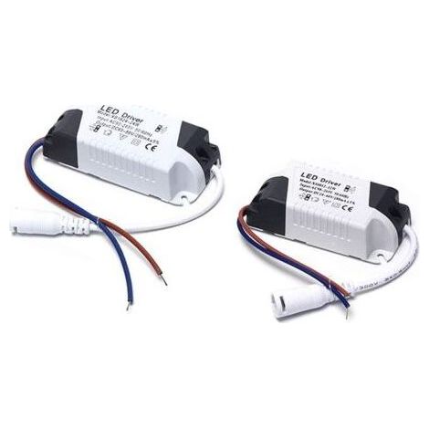 2x drivers LED, 24-36 W, transformateur pour plafonnier LED, alimentation panneau LED, connecteur DC pour plafonnier LED (24-36 W) (1/5)