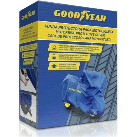 Housse motos Goodyear GOD7020 Bleu (Taille M)