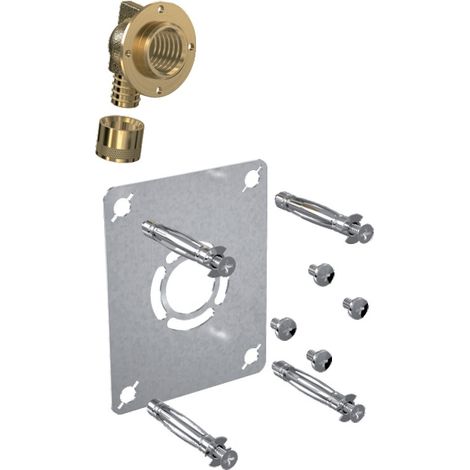 Kit Robifix - raccordo a scorrimento - uscita singola - Femmina 15x21 Ø16