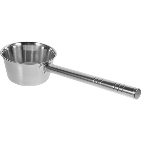 Casserole de cuisine en acier inoxydable 1 litre avec poignée 16 (1/4)