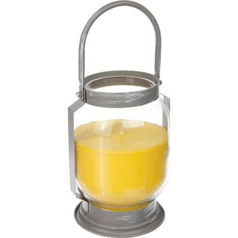 Lanterne Bougie Parfumée Citronnelle 1010 G - Atmosphera