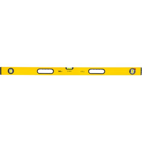 Livella in alluminio tipo 600, 100 cm, 3 fiale