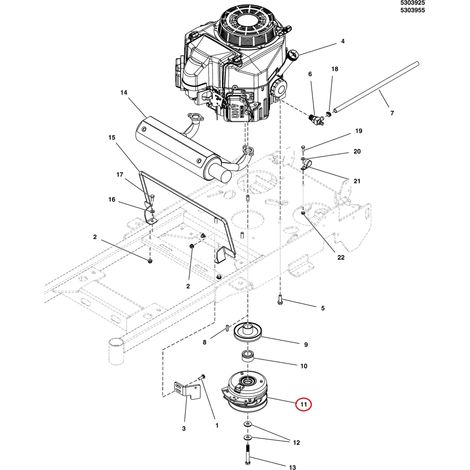 WARNER-KUPPLUNG, 105 ft lbs - 1,13" LR5104440 ORIGINAL FERRIS