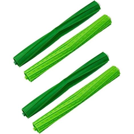 Replacement brush roll for iRobot Roomba S9 (9150) S9+ S9 Plus (9550) S-Series vacuum cleaners - double rubber brush (color: grey)--DTEKGAZ