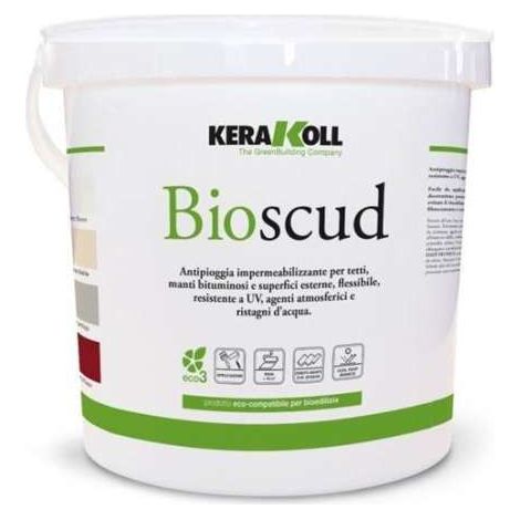 Kerakoll Guaina Bioscud Impermeabilizzante Bianco 1kg - Membrana Flessibile