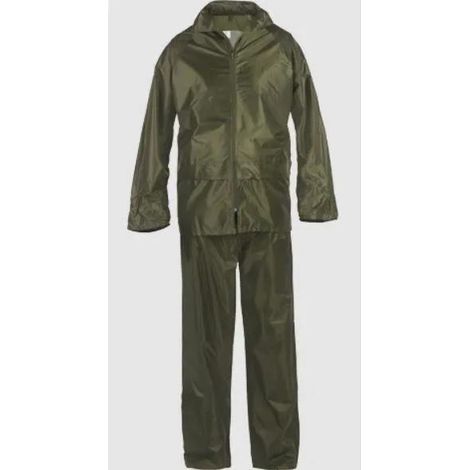 Sacobel RNG TXL completo da pioggia verde impermeabile