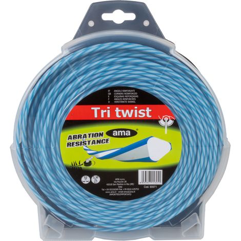 Filo decespugliatore Tri Twist Ø 3,3mm 52m (1/5)