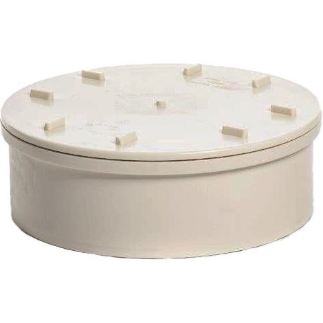 Tappo a vite in pvc : Colore - Avorio, Diametro - 140