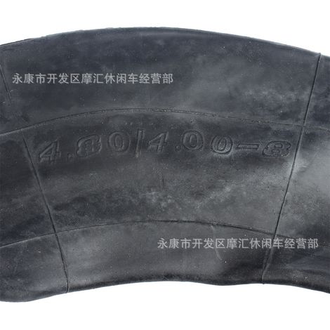 Beach buggy, mini tiller, push scooter, carousel trailer, 4.80-8 inch, 4.00-8 straight nozzle inner tube. (1/4)