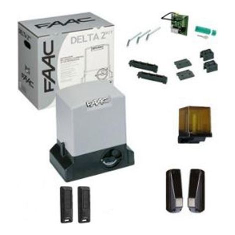 faac Delta motorizzazione per cancello grigio 500kg 230V