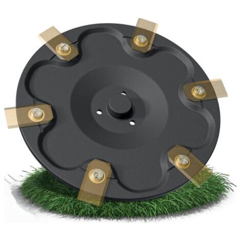 Green Mobility-Disque de réglage pour 6 lames - Disque de lame renforcé en fibre de verre pour Segway Navimow série i (i105E, i108E et i110n) - Série i. Lames non incluses. (1/4)