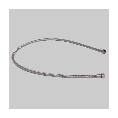TUBO CARICO LAVATRICE IN ACCIAIO cm 200 con curva