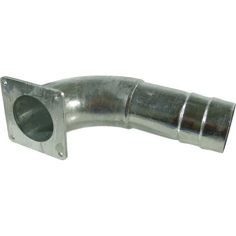Codo de 90掳 + brida + boquilla 5" UNIVERSAL 5304090Z 90 (1/2)