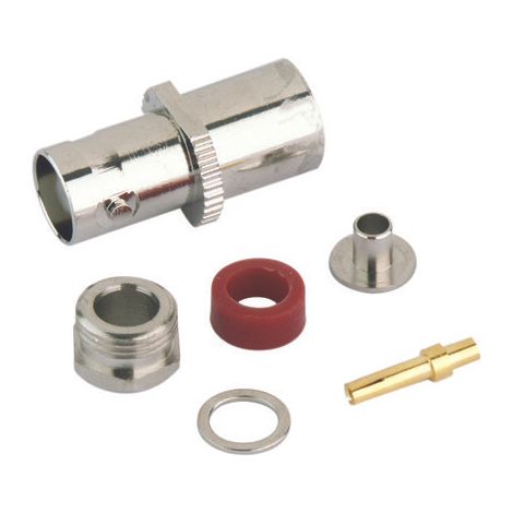 Antenna femmina BNC con cono e dado di fissaggio "CLAMP" Electro Dh 19.255/58 8430552073313