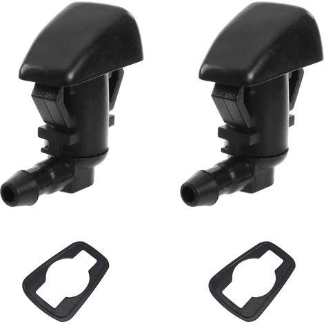 1 Pair of Front Windscreen Washer Nozzles 68260443AA 55079049AA 55372143AB Windscreen Wiper Spray Jet Compatible with Grand Cherokee (1/5)