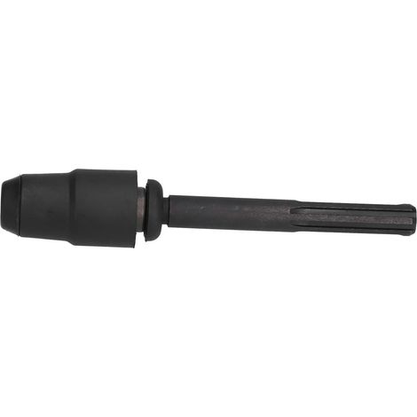 Embout adaptateur perçage acier 40Cr noir, convertisseur SDS Max vers Plus avec coffret, tête 25,4 mm trou 10 mm, lot 1 + boîte (1/5)