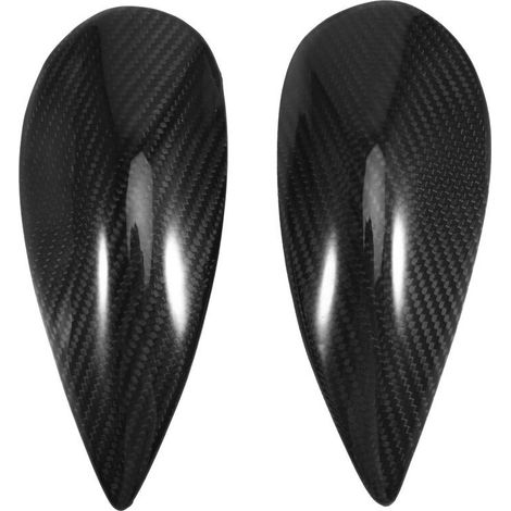 Copertura protettiva decorativa in fibra di carbonio per serbatoio carburante moto Ninja650 Z650 2017-2023
