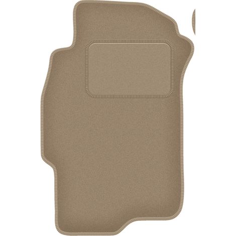 Tappetino in velluto lato guidatore per: Rover 400/45 berlina (1998-2005) beige