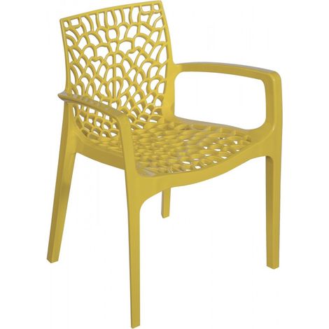 Sedie polipropilene braccioli giardino bar Grand Soleil GRUVYER ARM (1/4)