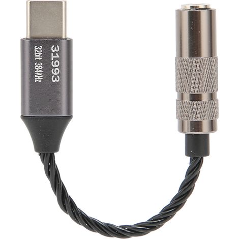 Adaptateur Audio USB-C vers 3.5mm pour Samsung S10 S9 Plus, Câble Jack Dongle Type C (1/5)