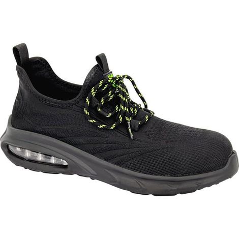 Neri Safety 510781-42 Rush-998 S1P ESD Metal Free Scarpa Protettiva Bassa Puntale in Fibra di Vetro Lamina Antiperforazione Tessile Colore Nero Verde