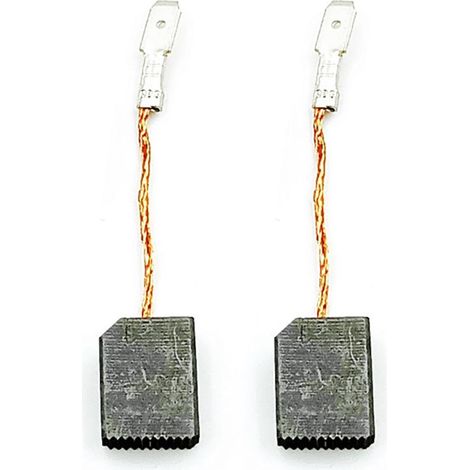 Pair of carbon brushes for electric drill, 6 x 12.5 x 15 mm (1/5)
