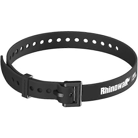 Rhinowalk TPU-Kunststoff-Gummiband mit Clip, Gummisicherungsband zum Beladen, hochfestes Kompaktband, schwarz. (1/5)